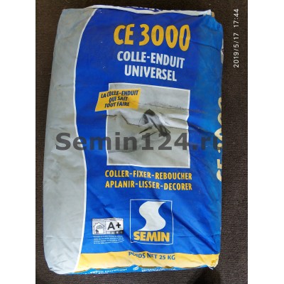 CE3000 (25 кг) - клей-шпаклевка гипсополимерная