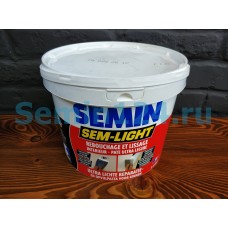 SEM LIGHT (5 л/2 кг) - шпатлевка сверхлегкая заполняющая
